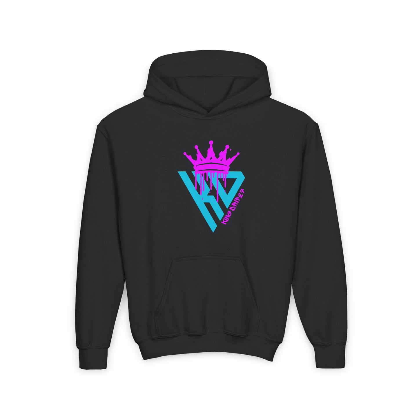 Youth Crown Graphic Hoodie - Stylish and Comfortable Sweatshirt for Kids