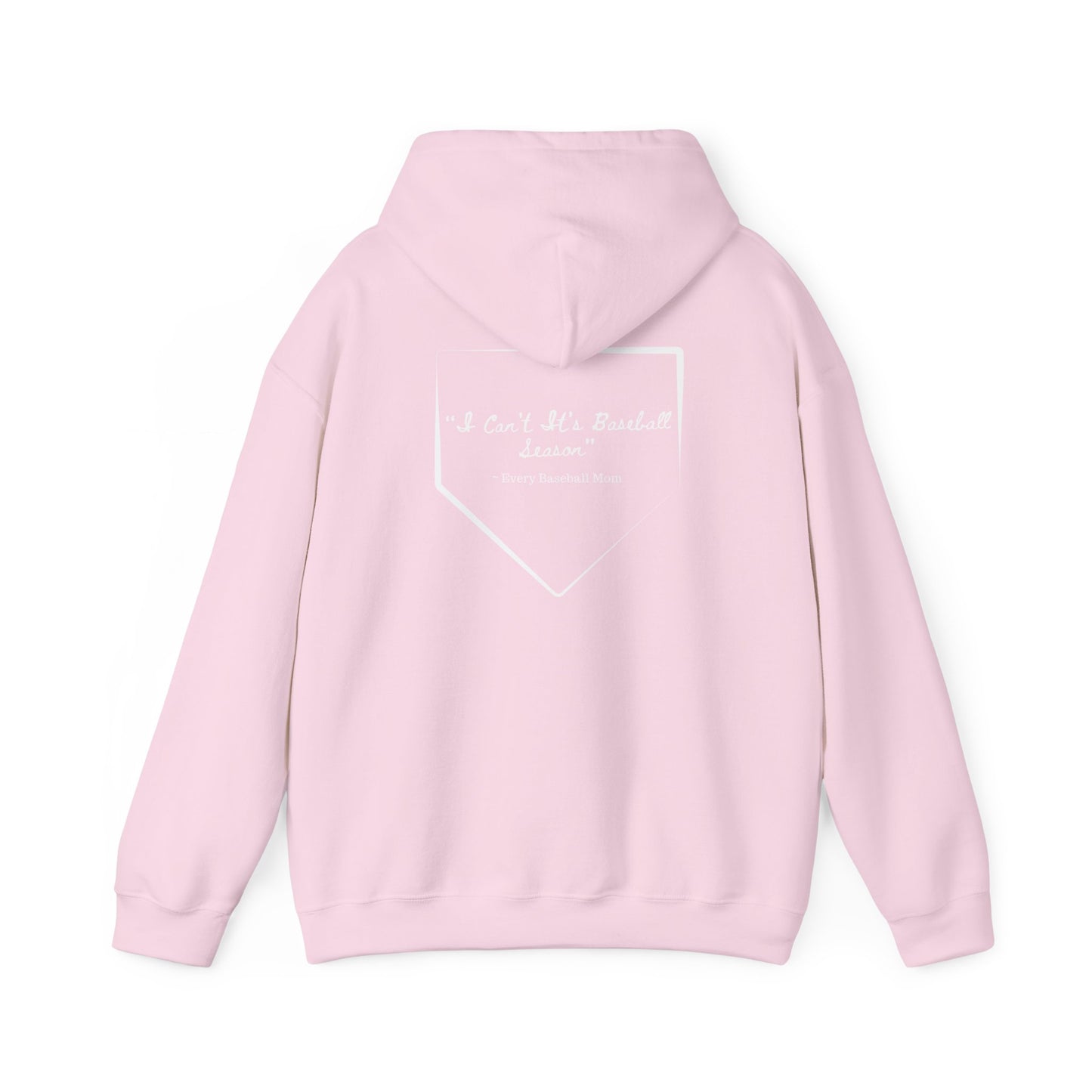 Mom Drip Baseball Hoodie – "I Can't, It's Baseball Season" Unisex Heavy Blend™