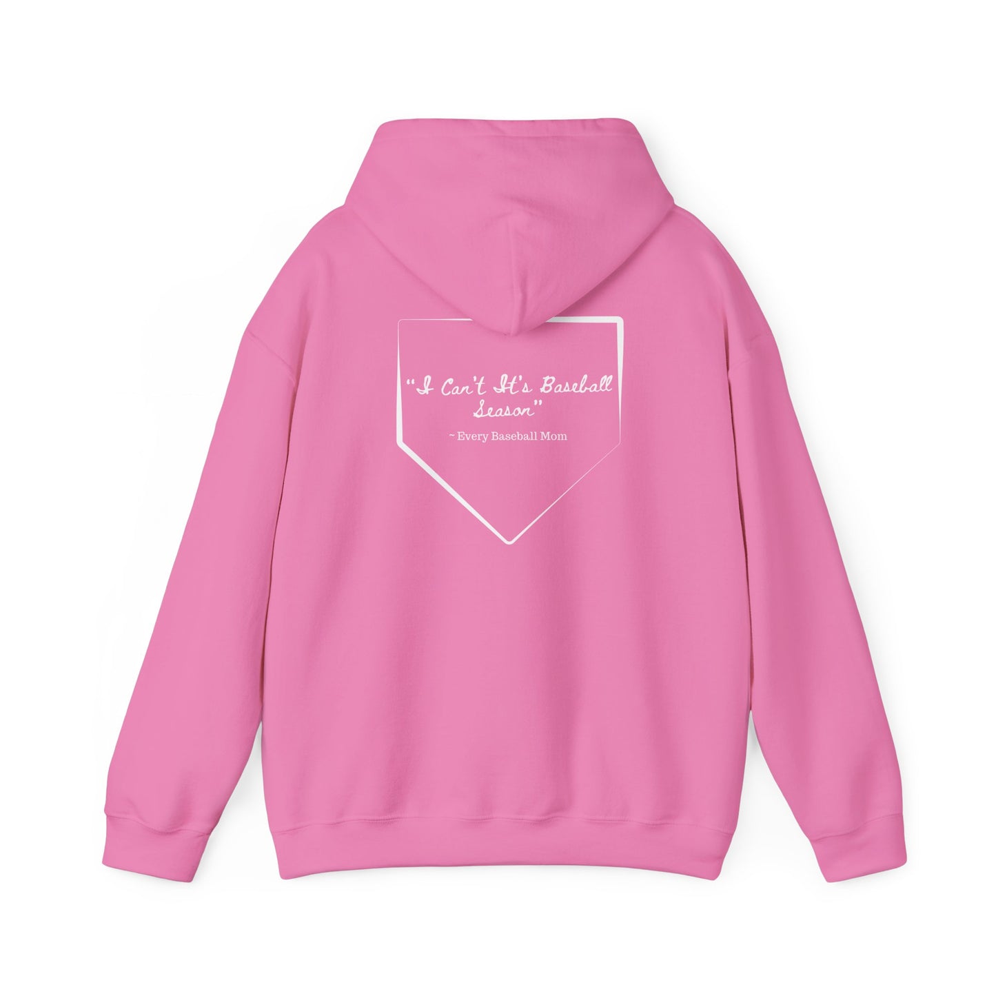 Mom Drip Baseball Hoodie – "I Can't, It's Baseball Season" Unisex Heavy Blend™