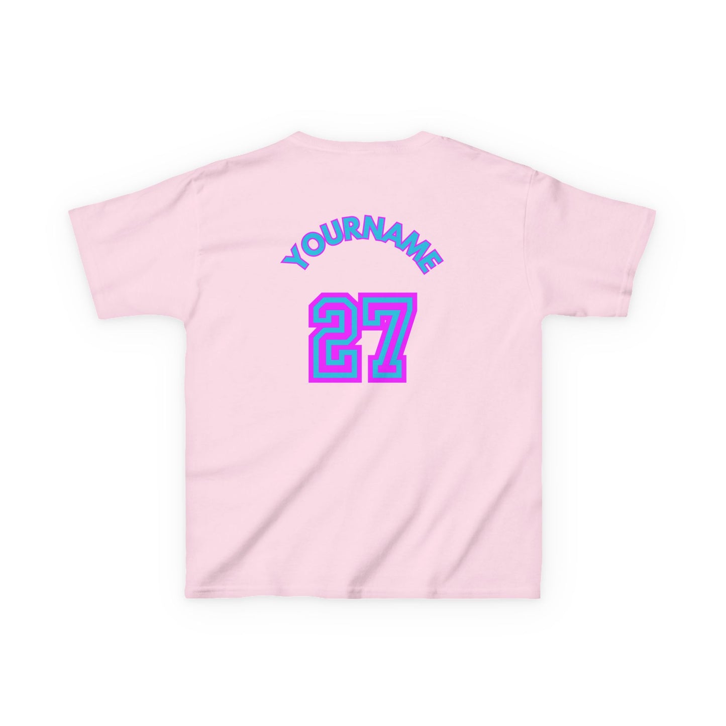 King Drip 27 Personalized Kids Baseball Tee -City Drip Design - Perfect for Young Athletes