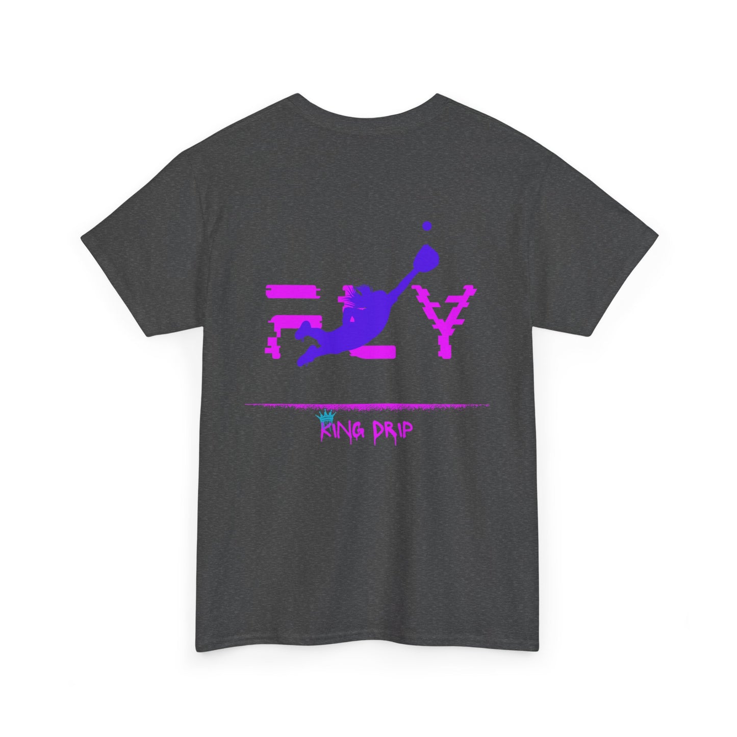 Unisex Heavy Cotton Tee King Drip "Softball Fly" Edition