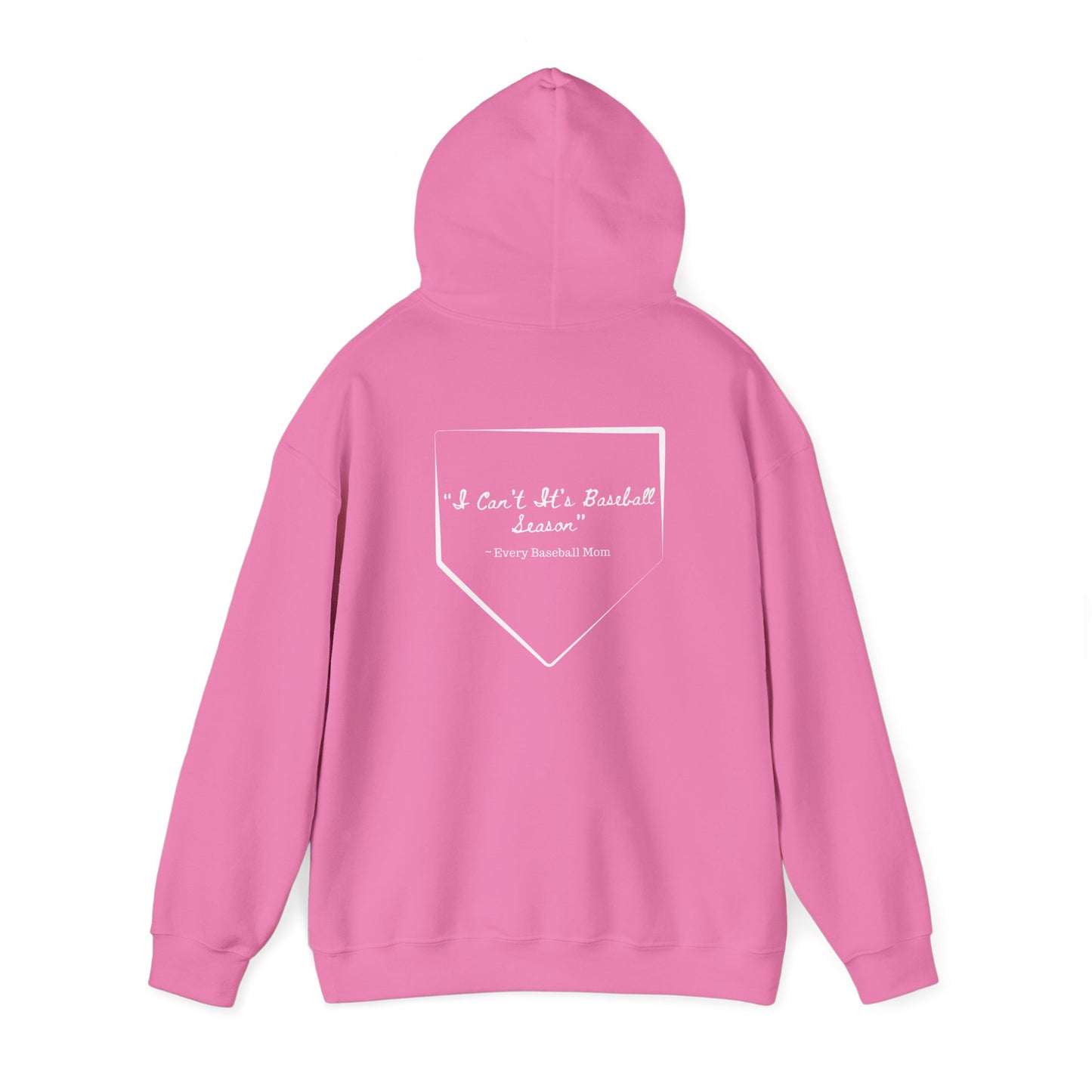 Mom Drip Baseball Hoodie – "I Can't, It's Baseball Season" Unisex Heavy Blend™