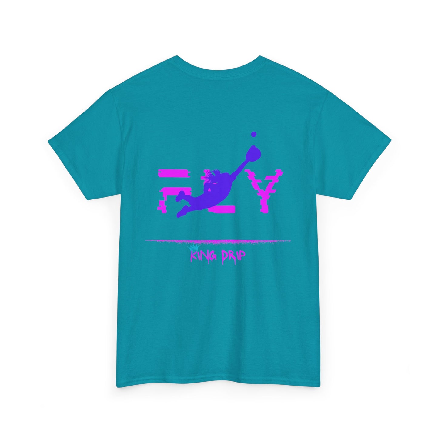 Unisex Heavy Cotton Tee King Drip "Softball Fly" Edition