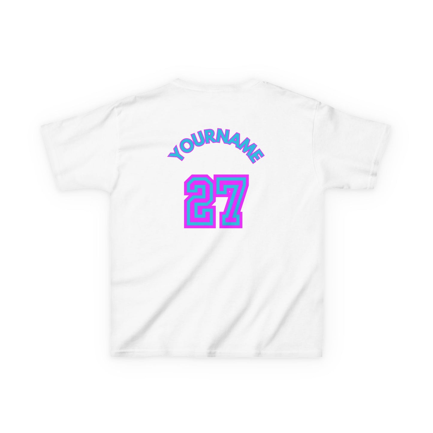 King Drip 27 Personalized Kids Baseball Tee -City Drip Design - Perfect for Young Athletes
