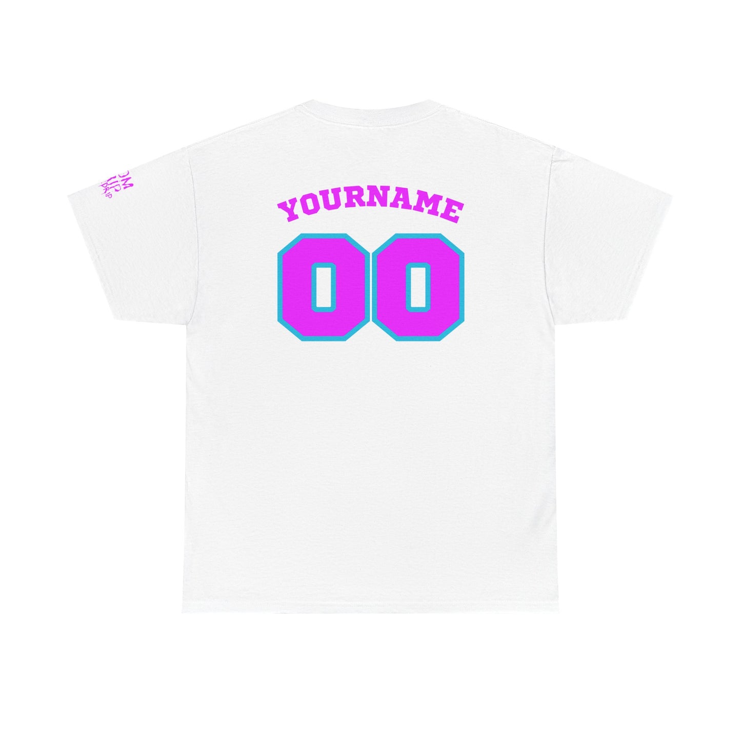 King Drip 27 Baseball Mom Custom T-Shirt - Custom Name & Number Unisex Heavy Cotton Shirt