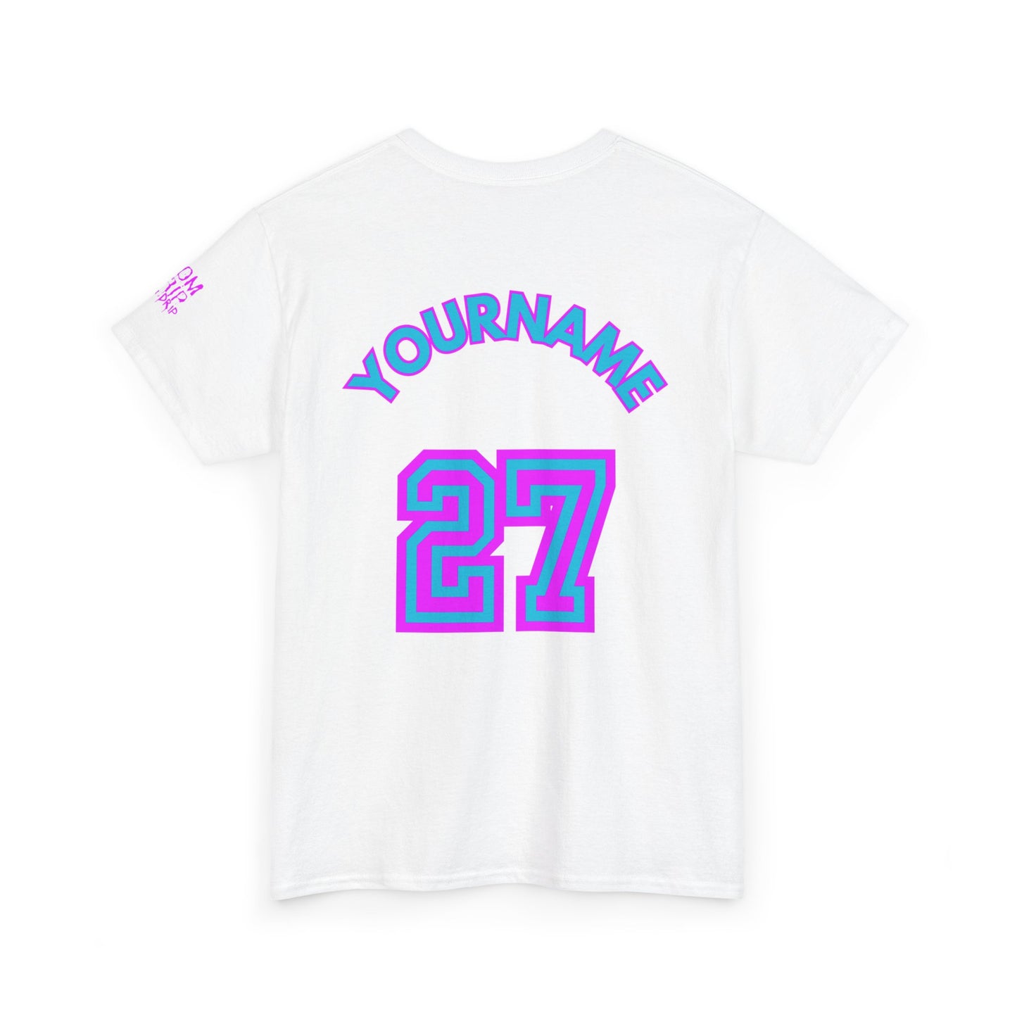 King Drip 27 Baseball Mom Drip "Diamonds Are a Mom's Best Friend" Edition T-Shirt (CUSTOM NAME AND NUMBER)