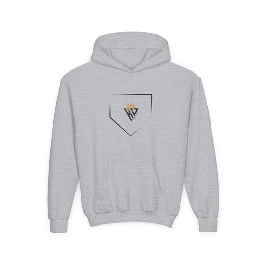 Crown Logo Youth Hooded Sweatshirt | Cozy Blend for School and Play