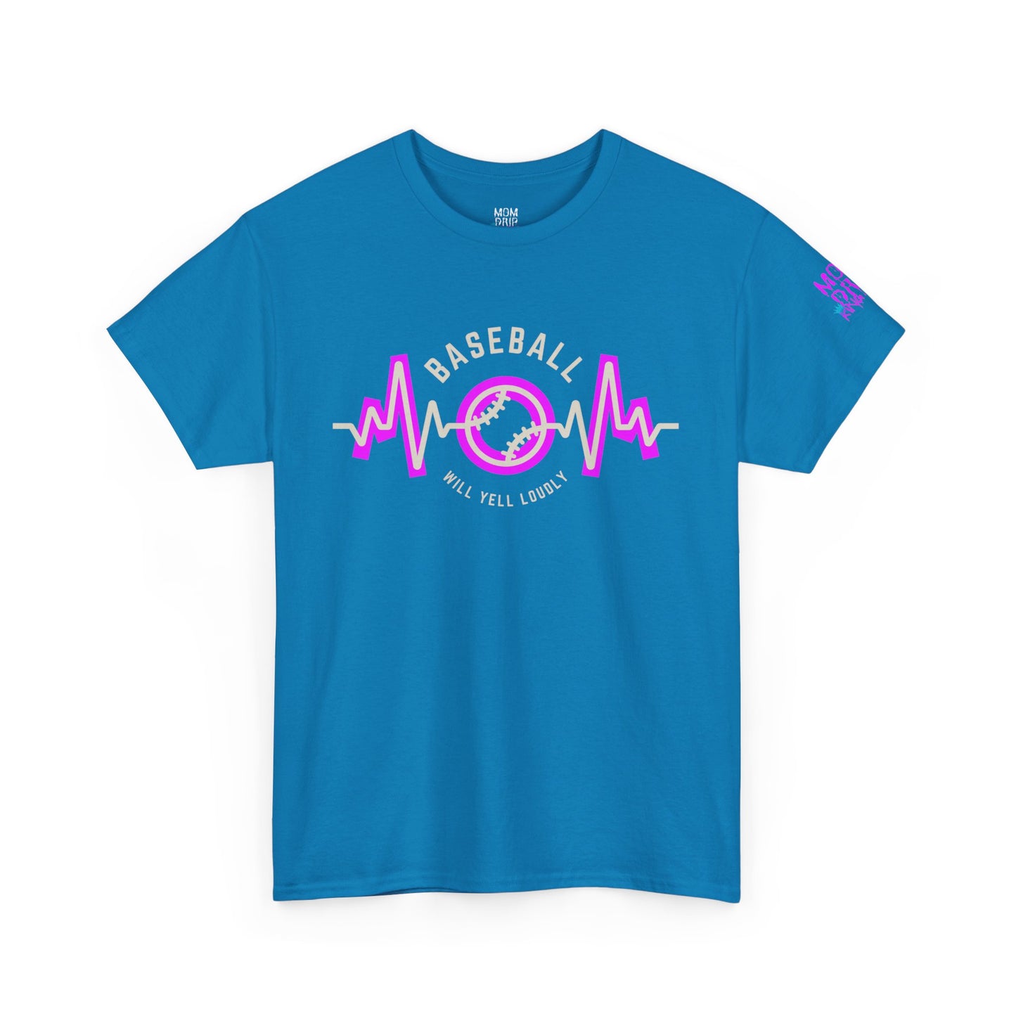 Unisex Heavy Cotton Tee King Drip 27 Baseball Mom "MOM DRIP" Edition