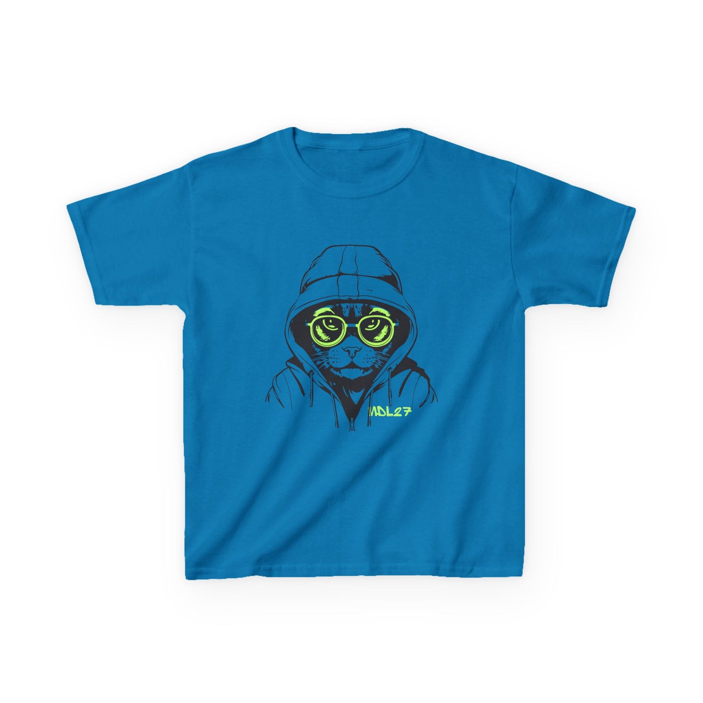 Kids T-Shirt with MDL 27 Cool Cat Design