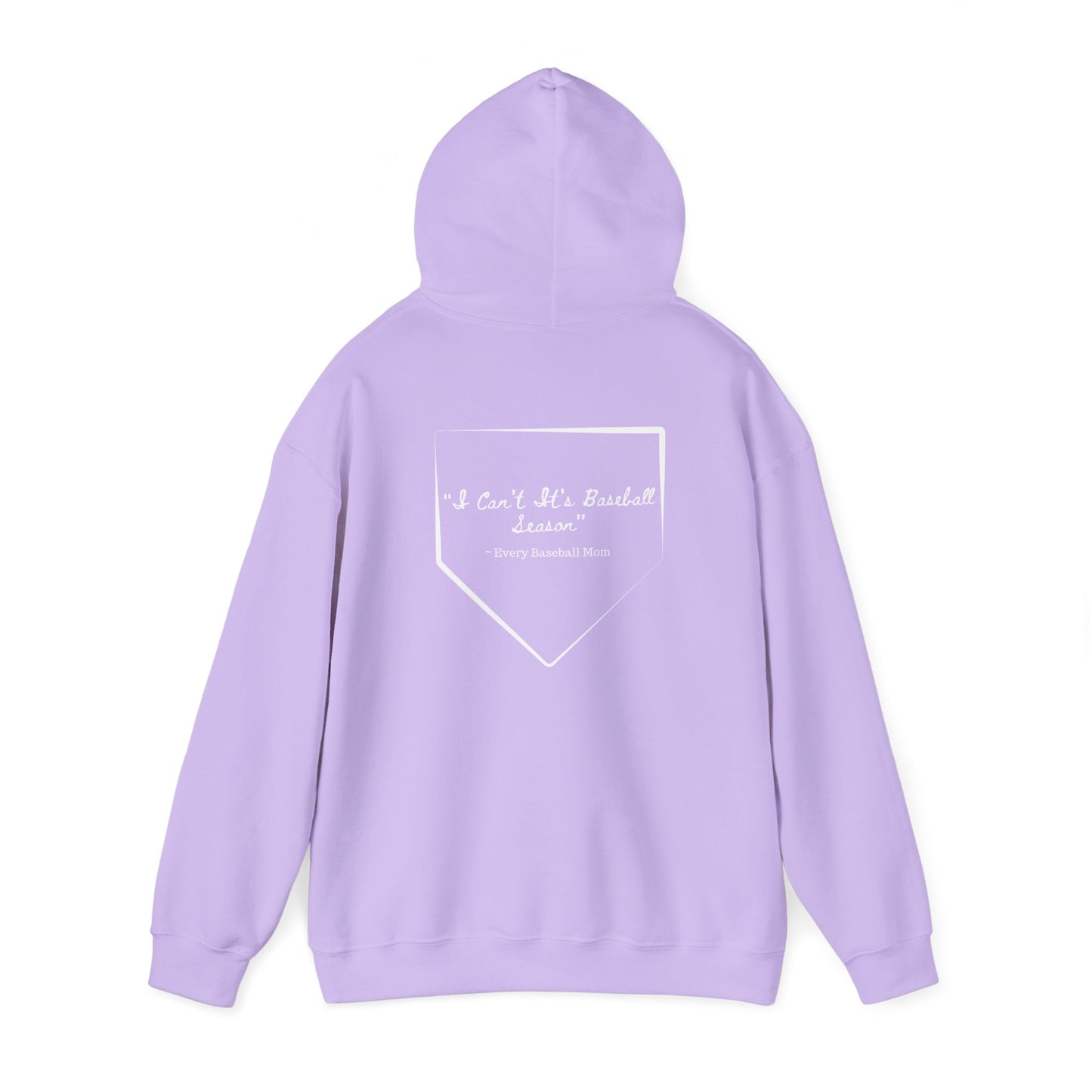 Mom Drip Baseball Hoodie – "I Can't, It's Baseball Season" Unisex Heavy Blend™