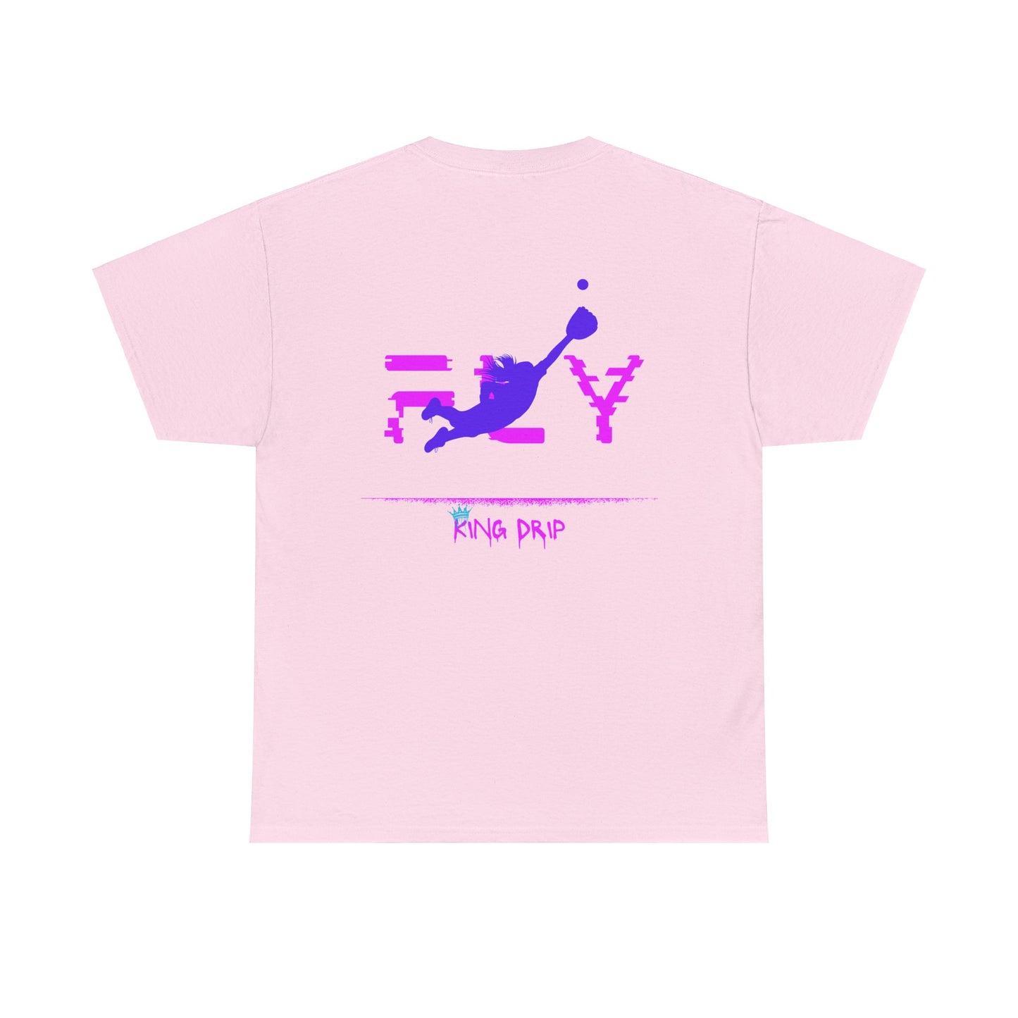 Unisex Heavy Cotton Tee King Drip "Softball Fly" Edition