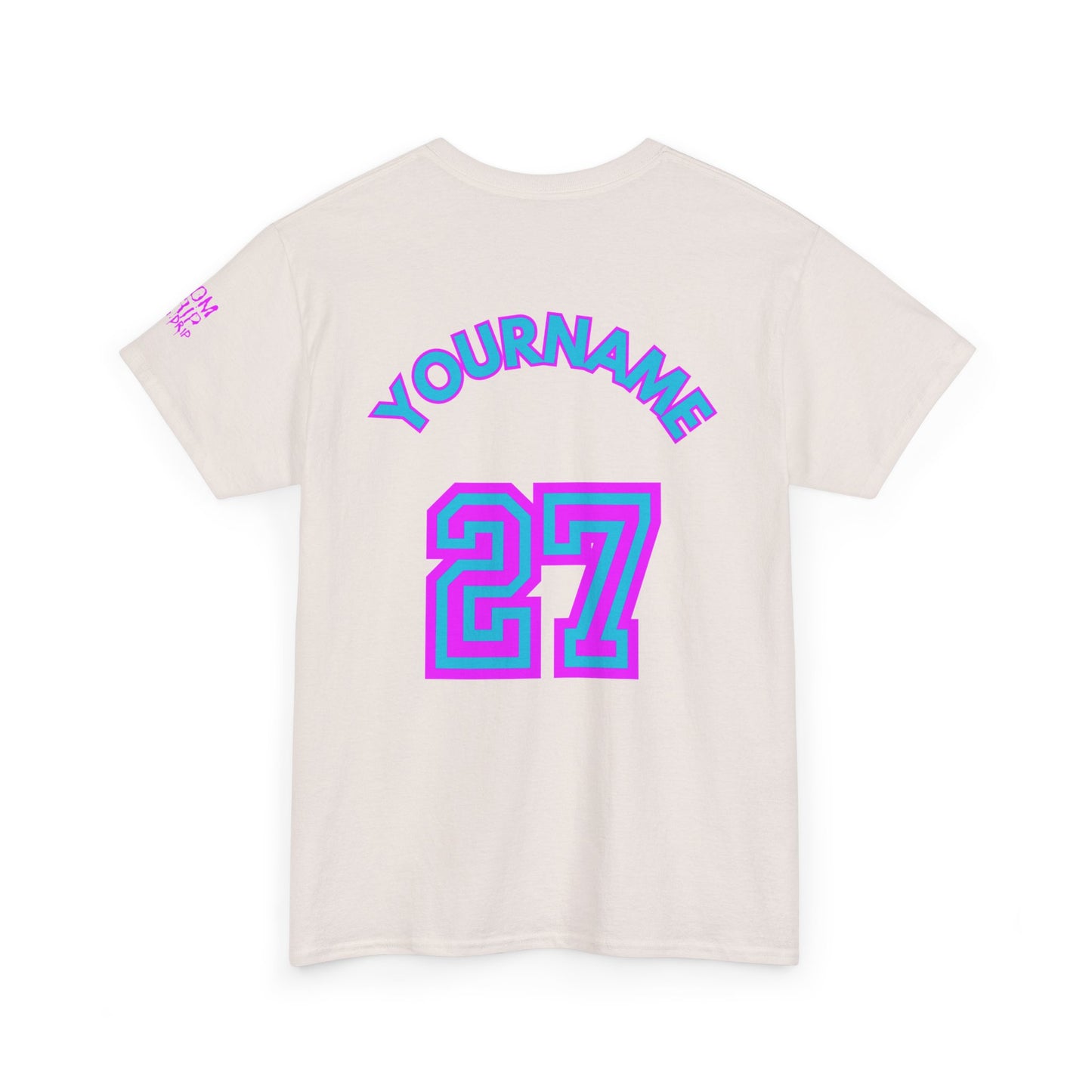 King Drip 27 Baseball Mom Drip "Diamonds Are a Mom's Best Friend" Edition T-Shirt (CUSTOM NAME AND NUMBER)