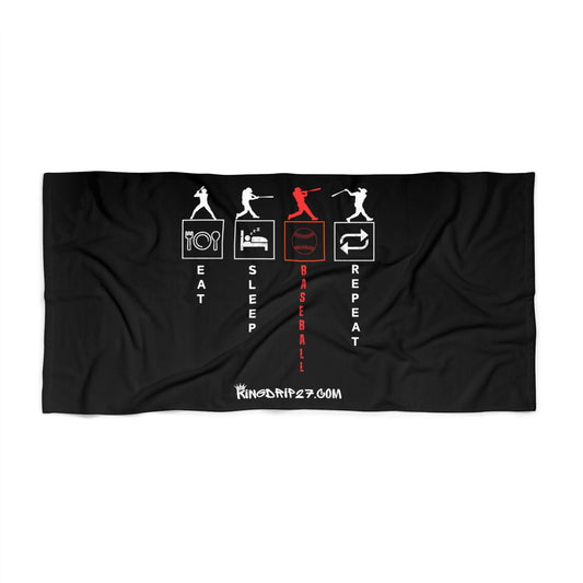 Beach Towel King Drip 27 Beach Towel "Baseball Repeat" Edition