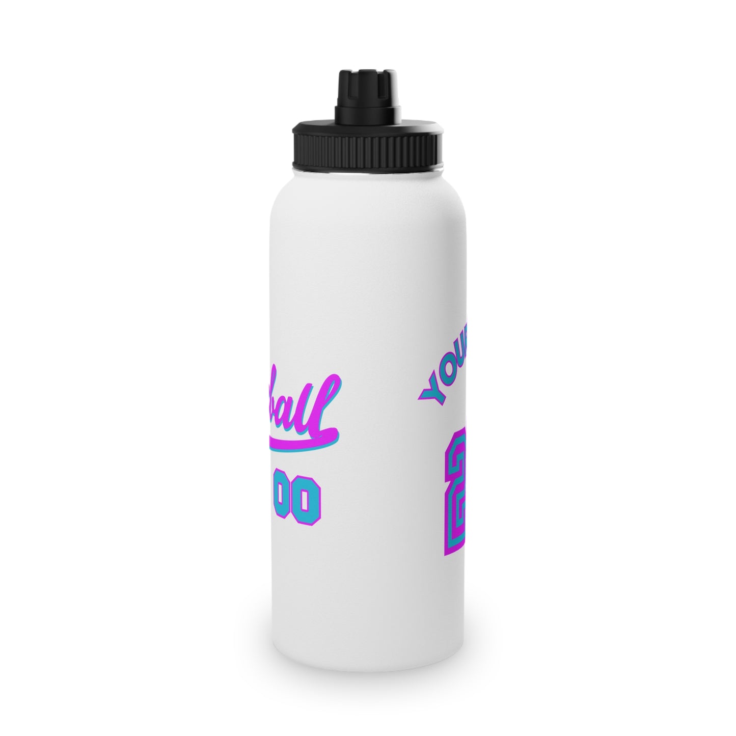 Personalized Stainless Steel Water Bottle with Sports Lid | Perfect for Active Lifestyles