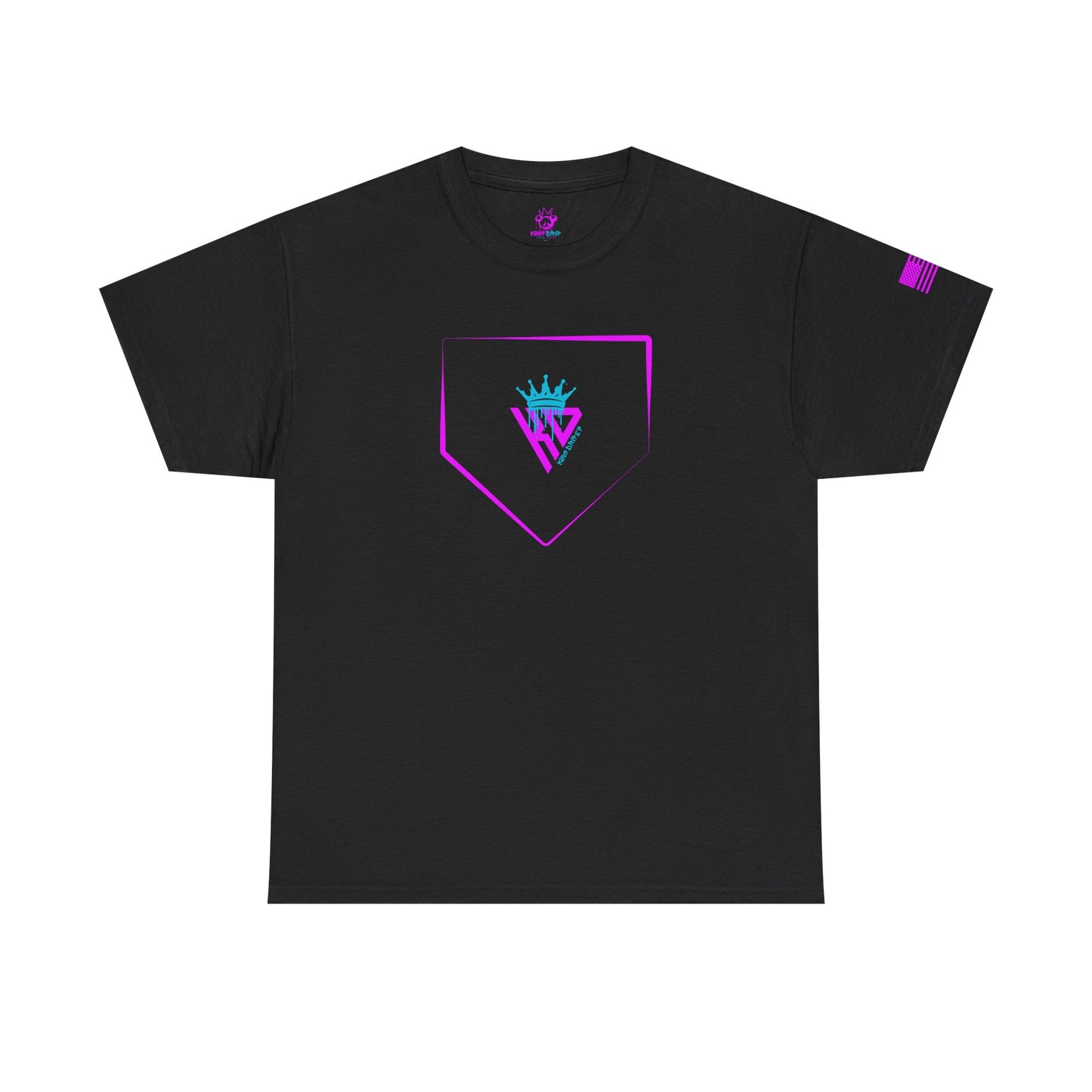 King Drip 27 Softball Drip T-Shirt Unisex Heavy Cotton Tee