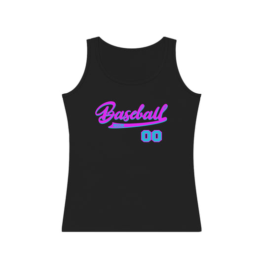 Customizable Women's Baseball Mom Tank Top - Sporty & Stylish