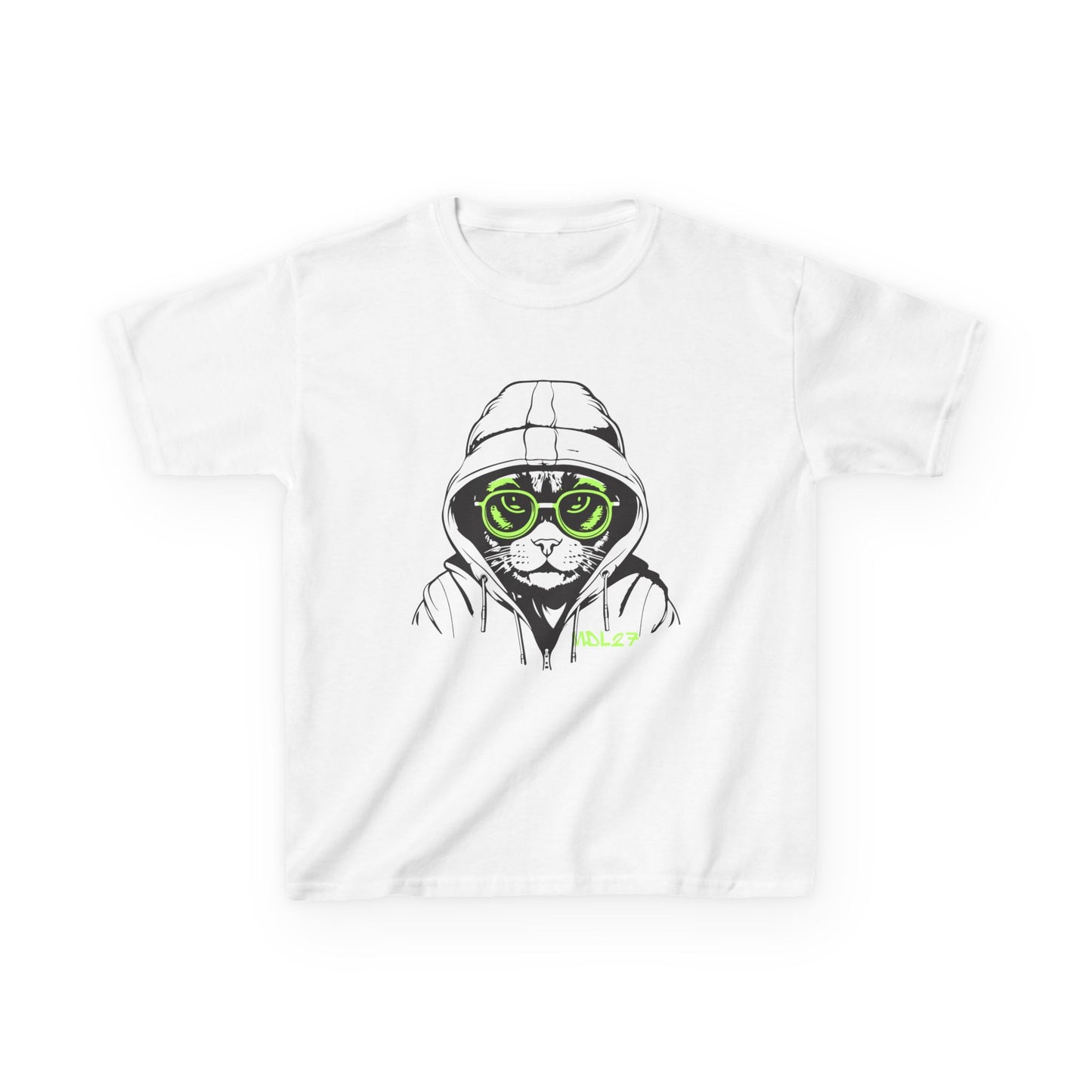 Kids T-Shirt with MDL 27 Cool Cat Design
