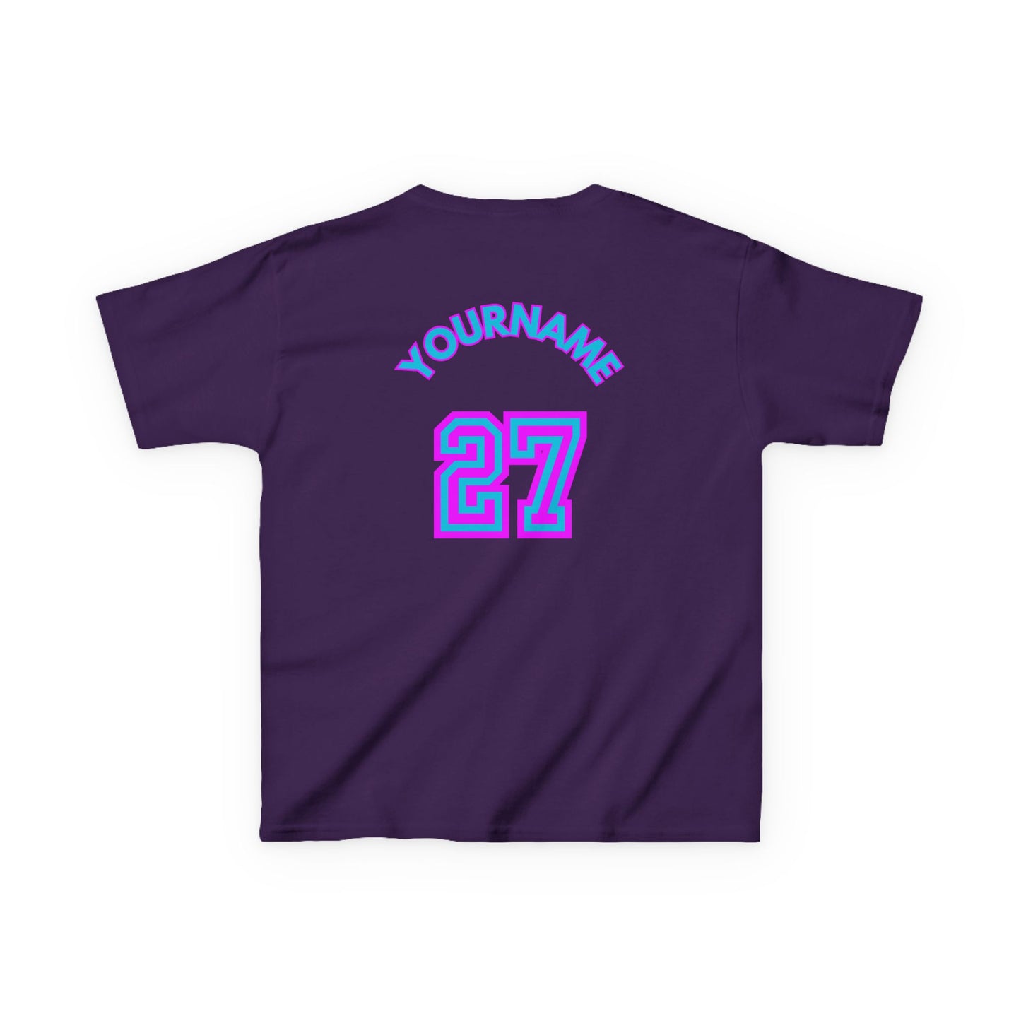 King Drip 27 Personalized Kids Baseball Tee -City Drip Design - Perfect for Young Athletes