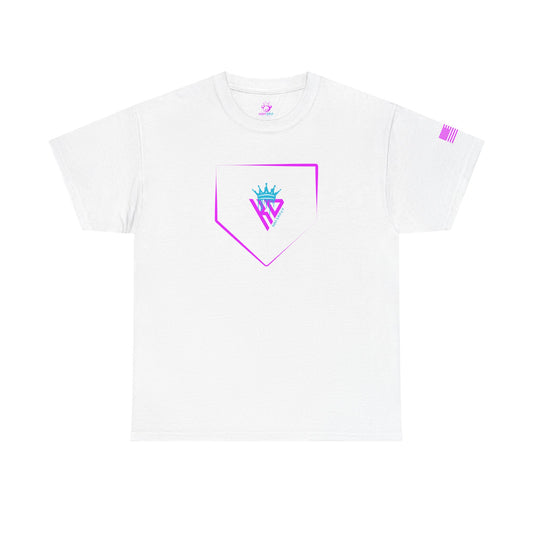 King Drip 27 Softball Drip T-Shirt Unisex Heavy Cotton Tee