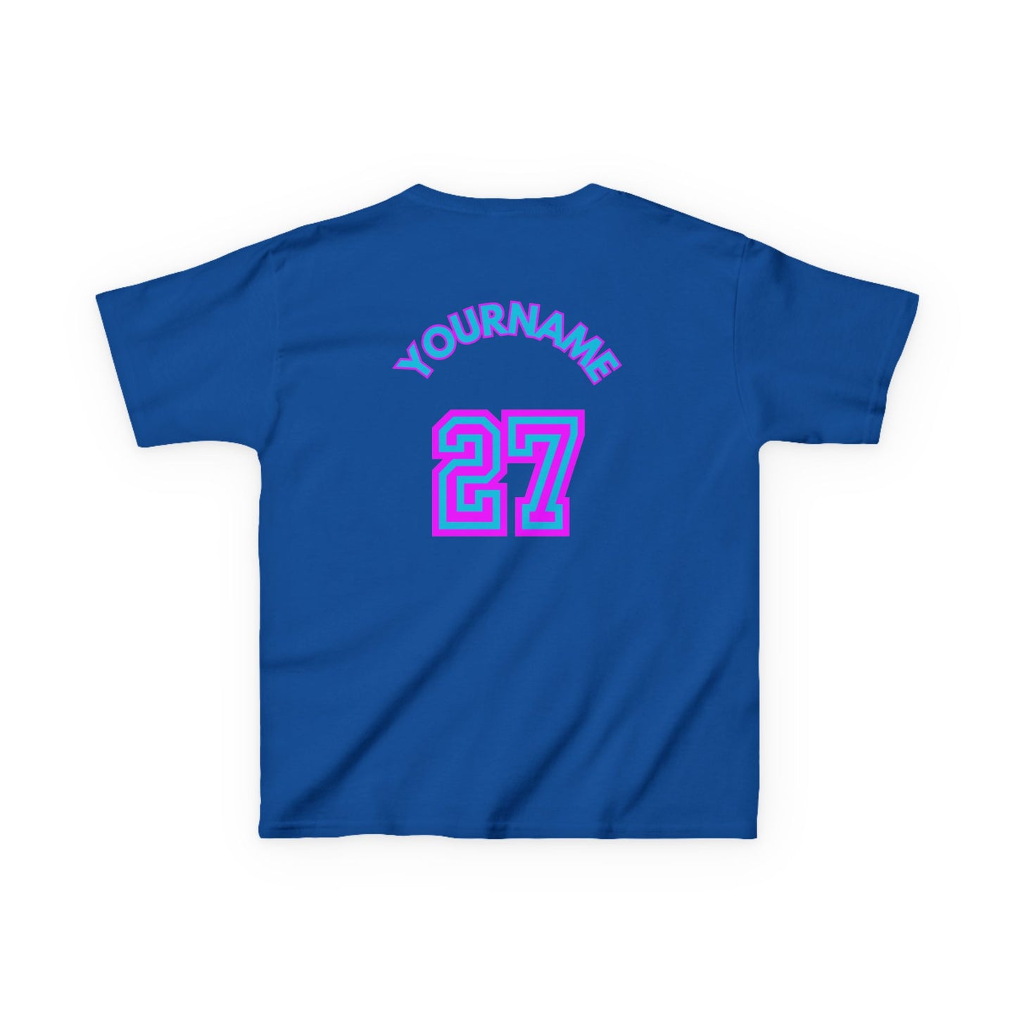 King Drip 27 Personalized Kids Baseball Tee -City Drip Design - Perfect for Young Athletes