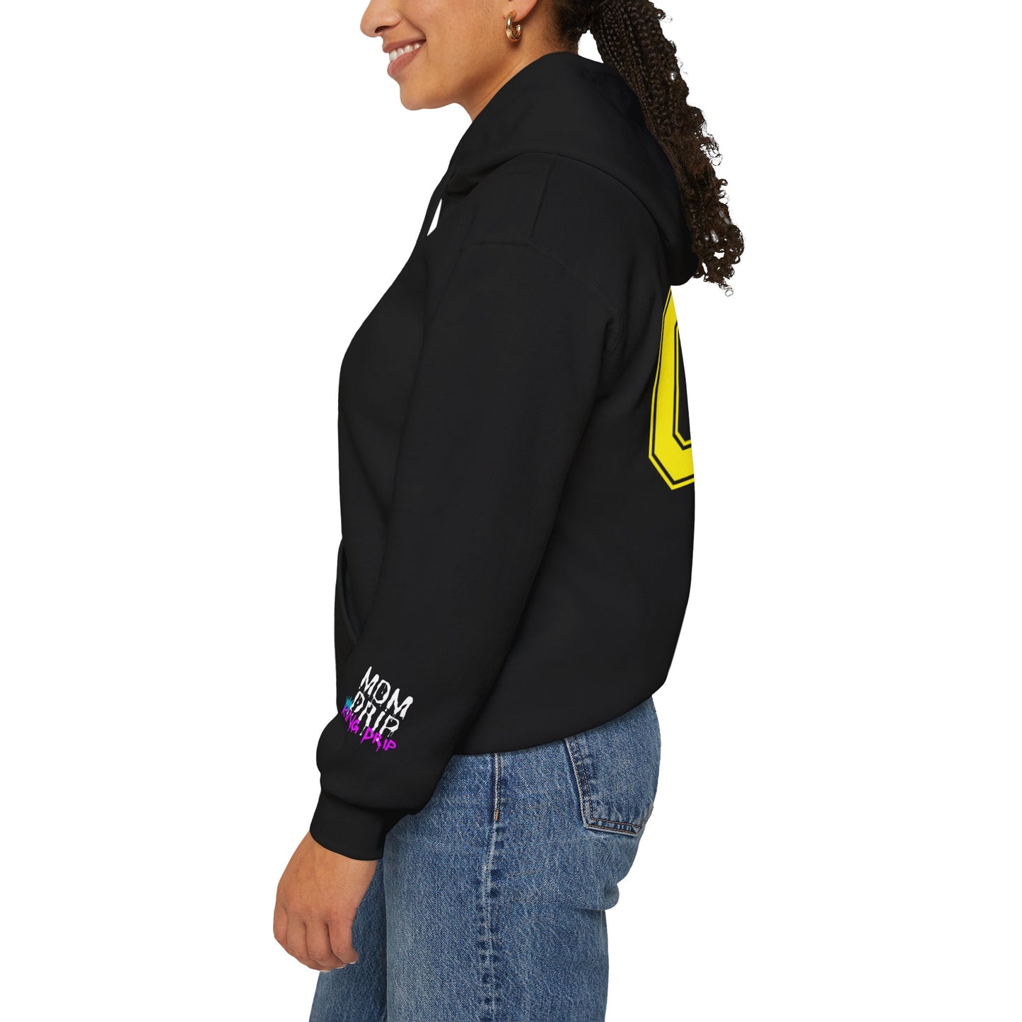 Softball Mom Unisex Heavy Blend™ Hooded Sweatshirt King Drip 27 Softball Mom "Softball Life Line" Edition