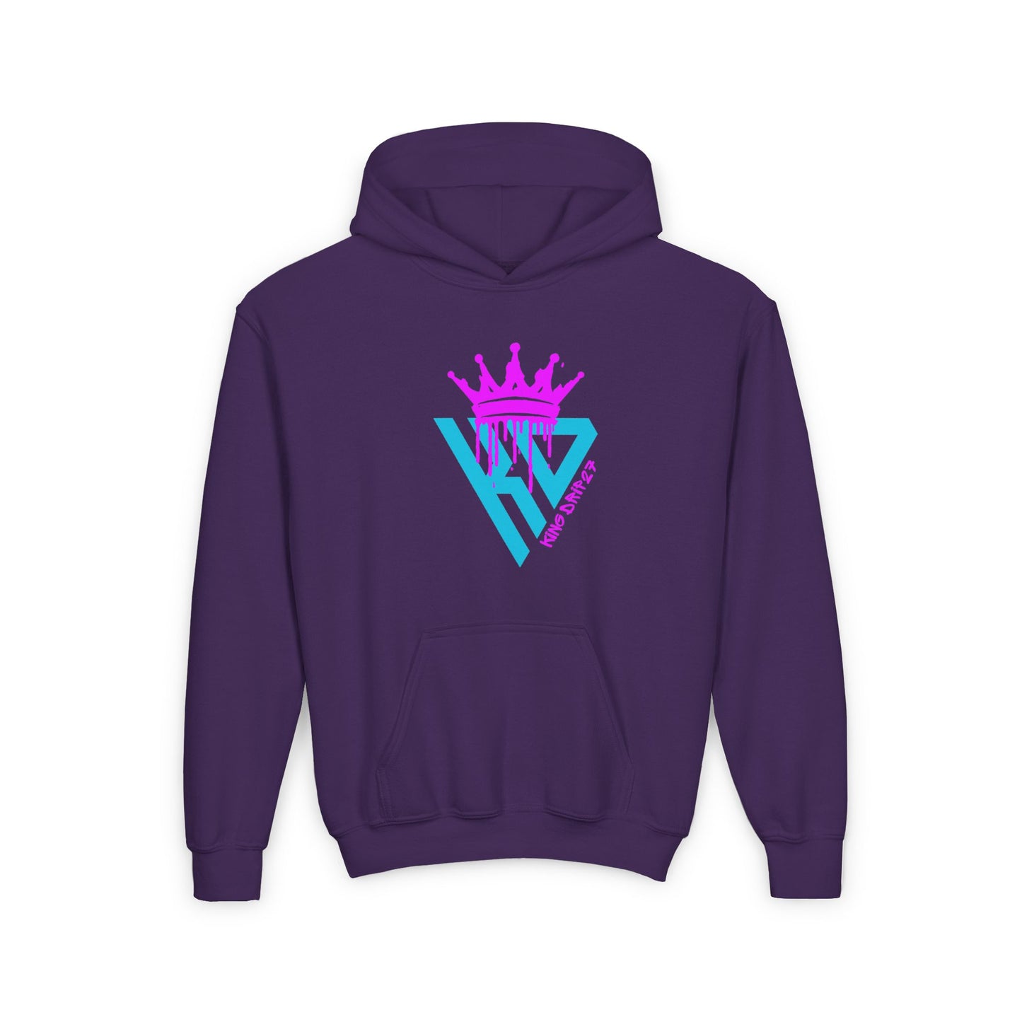 Youth Crown Graphic Hoodie - Stylish and Comfortable Sweatshirt for Kids