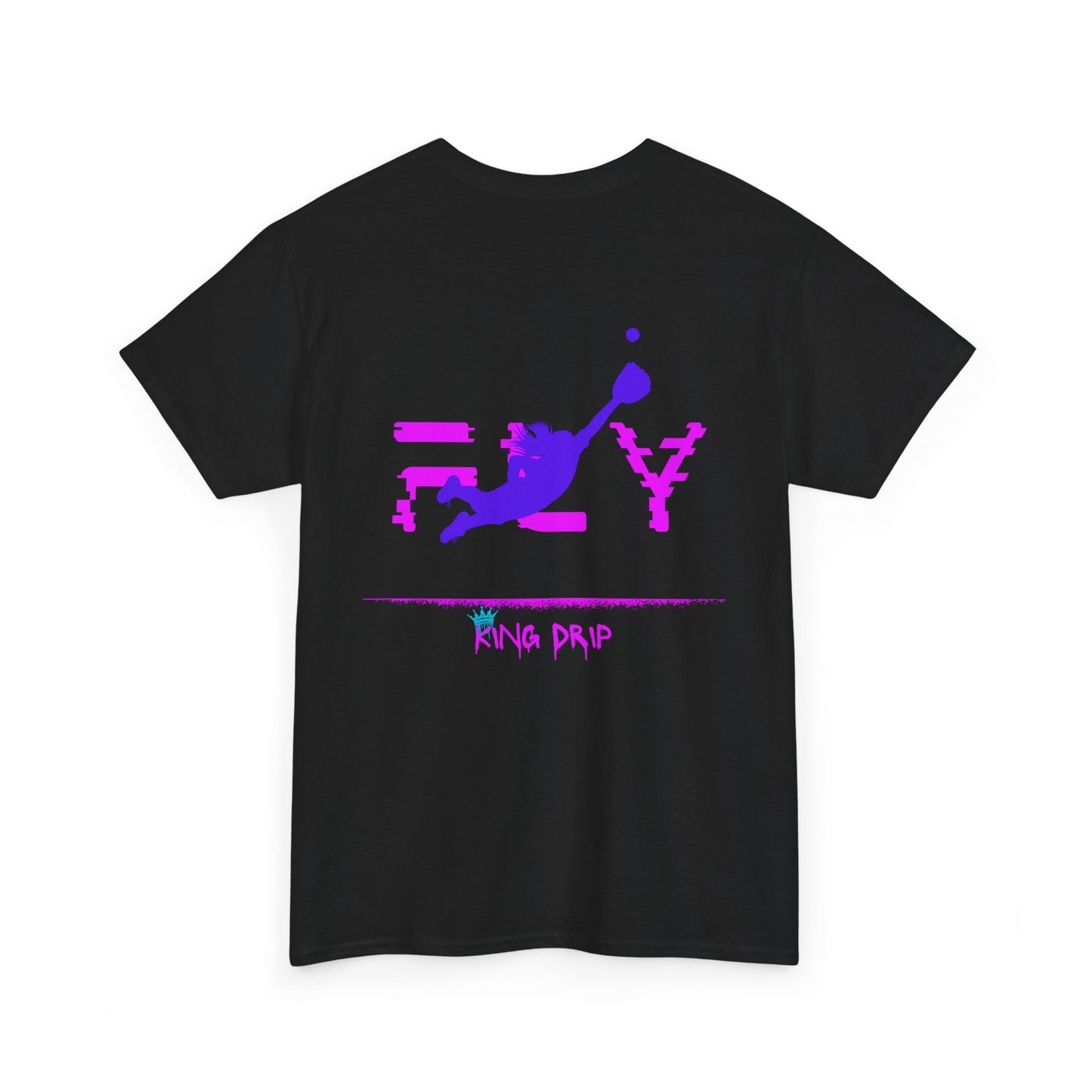 Unisex Heavy Cotton Tee King Drip "Softball Fly" Edition