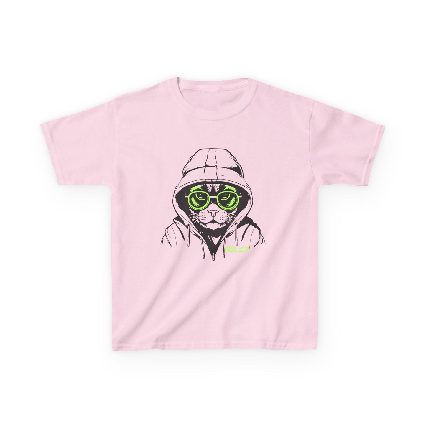 Kids T-Shirt with MDL 27 Cool Cat Design