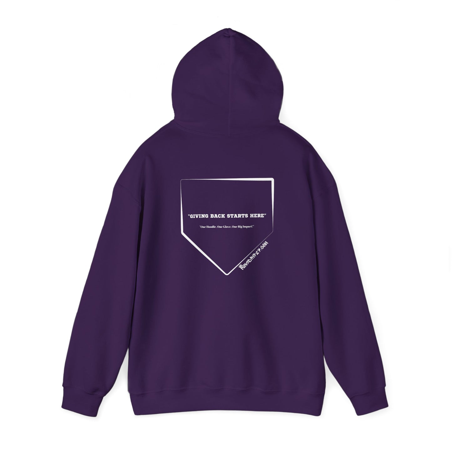Limited Edition "One Hoodie, One Glove, One Big Impact!" Hoodie Help us make a difference