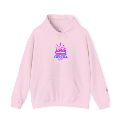 KING DRIP 27 - SOFTBALL DRIP "ONE TEAM ONE DREAM" Edition Hooded Sweatshirt - Stylish & Inspirational