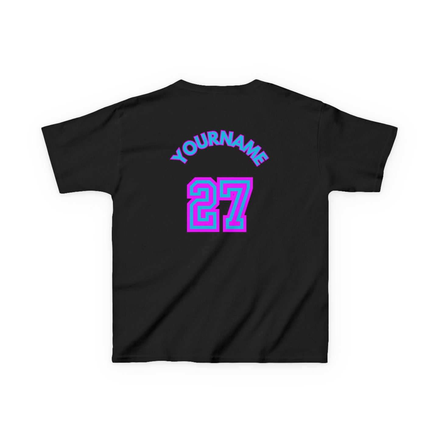King Drip 27 Personalized Kids Baseball Tee -City Drip Design - Perfect for Young Athletes