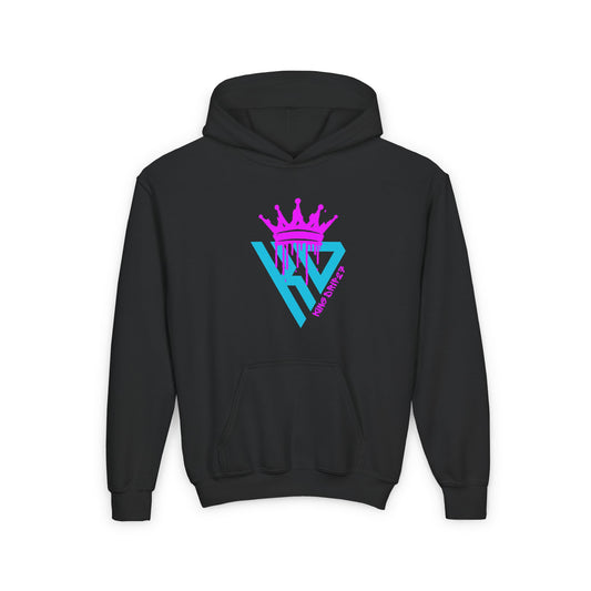Youth Crown Graphic Hoodie - Stylish and Comfortable Sweatshirt for Kids