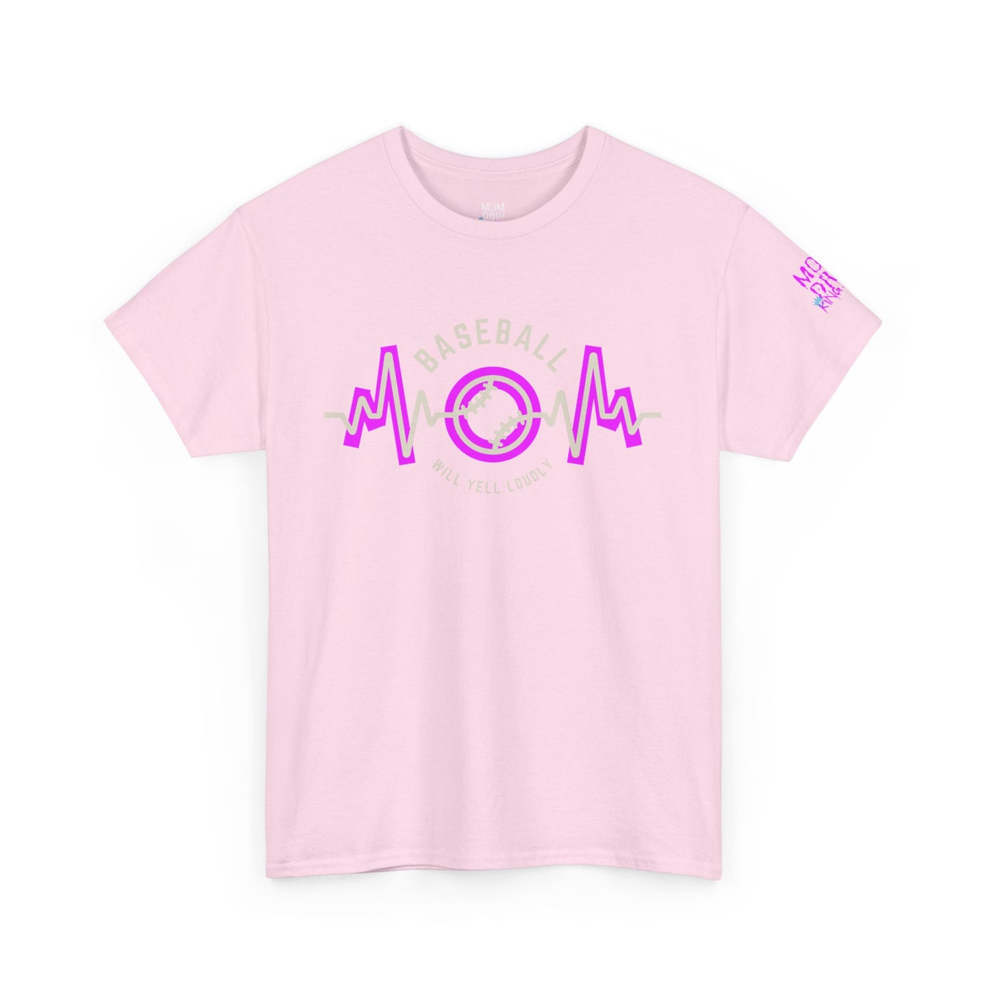 Unisex Heavy Cotton Tee King Drip 27 Baseball Mom "MOM DRIP" Edition