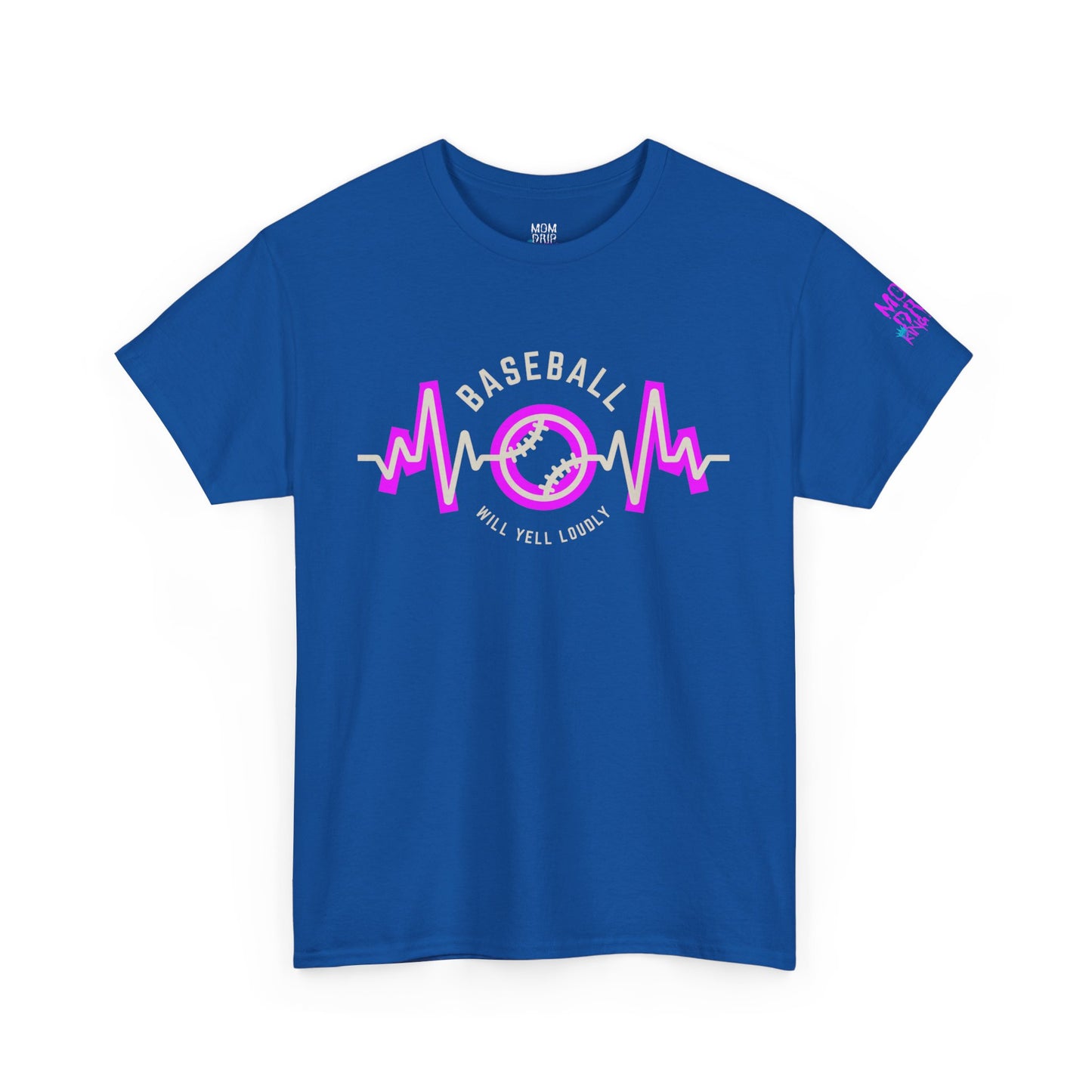 Unisex Heavy Cotton Tee King Drip 27 Baseball Mom "MOM DRIP" Edition