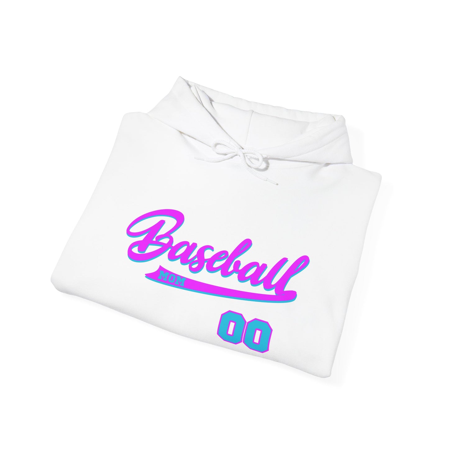King Drip 27 MOM DRIP Custom Baseball Mom Hooded Sweatshirt - Unisex Heavy Blend™
