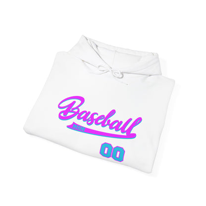 King Drip 27 MOM DRIP Custom Baseball Mom Hooded Sweatshirt - Unisex Heavy Blend™