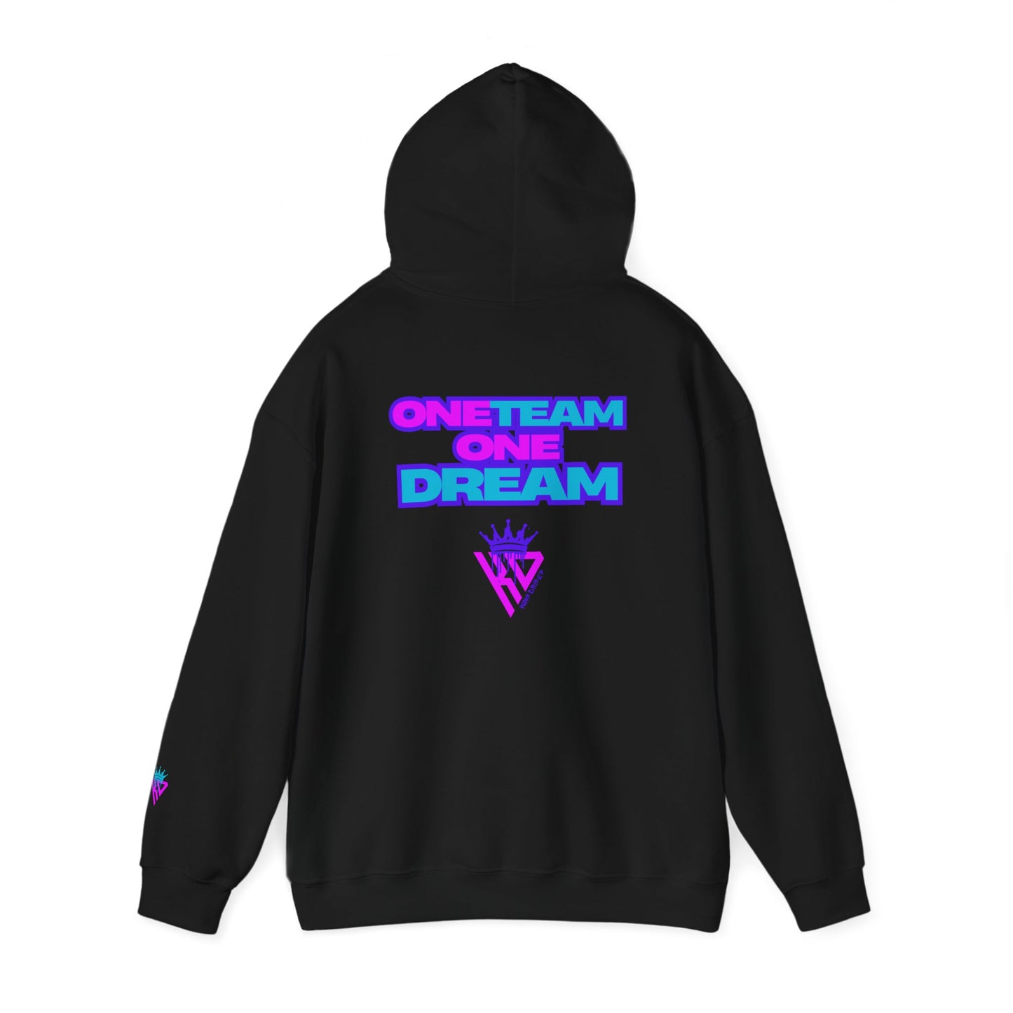 KING DRIP 27 - SOFTBALL DRIP "ONE TEAM ONE DREAM" Edition Hooded Sweatshirt - Stylish & Inspirational