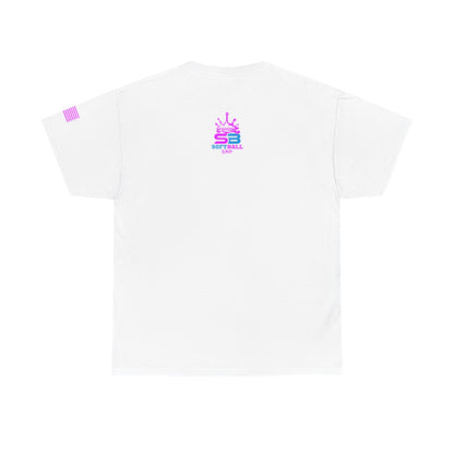 King Drip 27 Softball Drip T-Shirt Unisex Heavy Cotton Tee