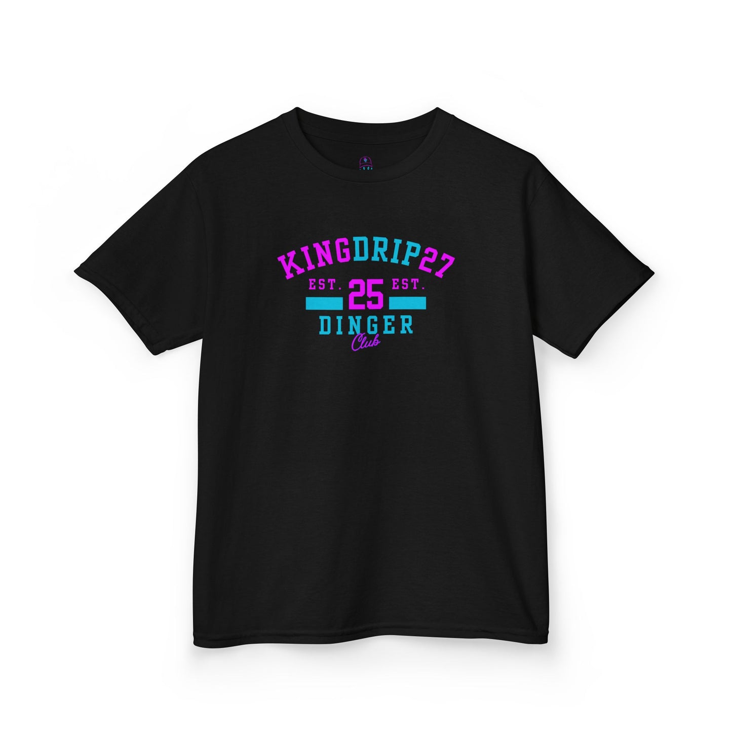 Kids Heavy Cotton Tee - KINGDRIP27 Dinger Club T-Shirt