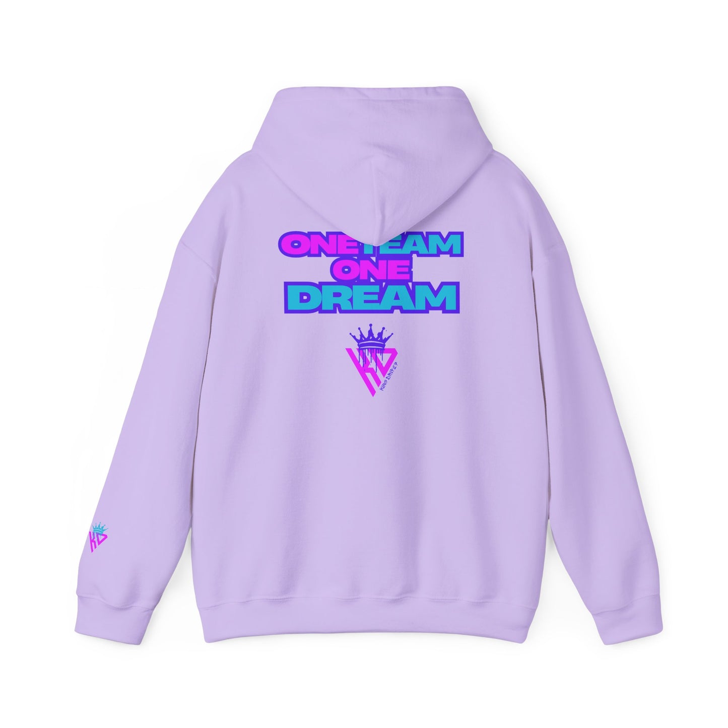 KING DRIP 27 - SOFTBALL DRIP "ONE TEAM ONE DREAM" Edition Hooded Sweatshirt - Stylish & Inspirational
