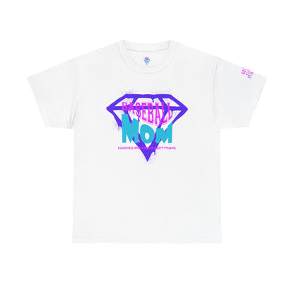 King Drip 27 Baseball Mom Drip "Diamonds Are a Mom's Best Friend" Edition T-Shirt (CUSTOM NAME AND NUMBER)