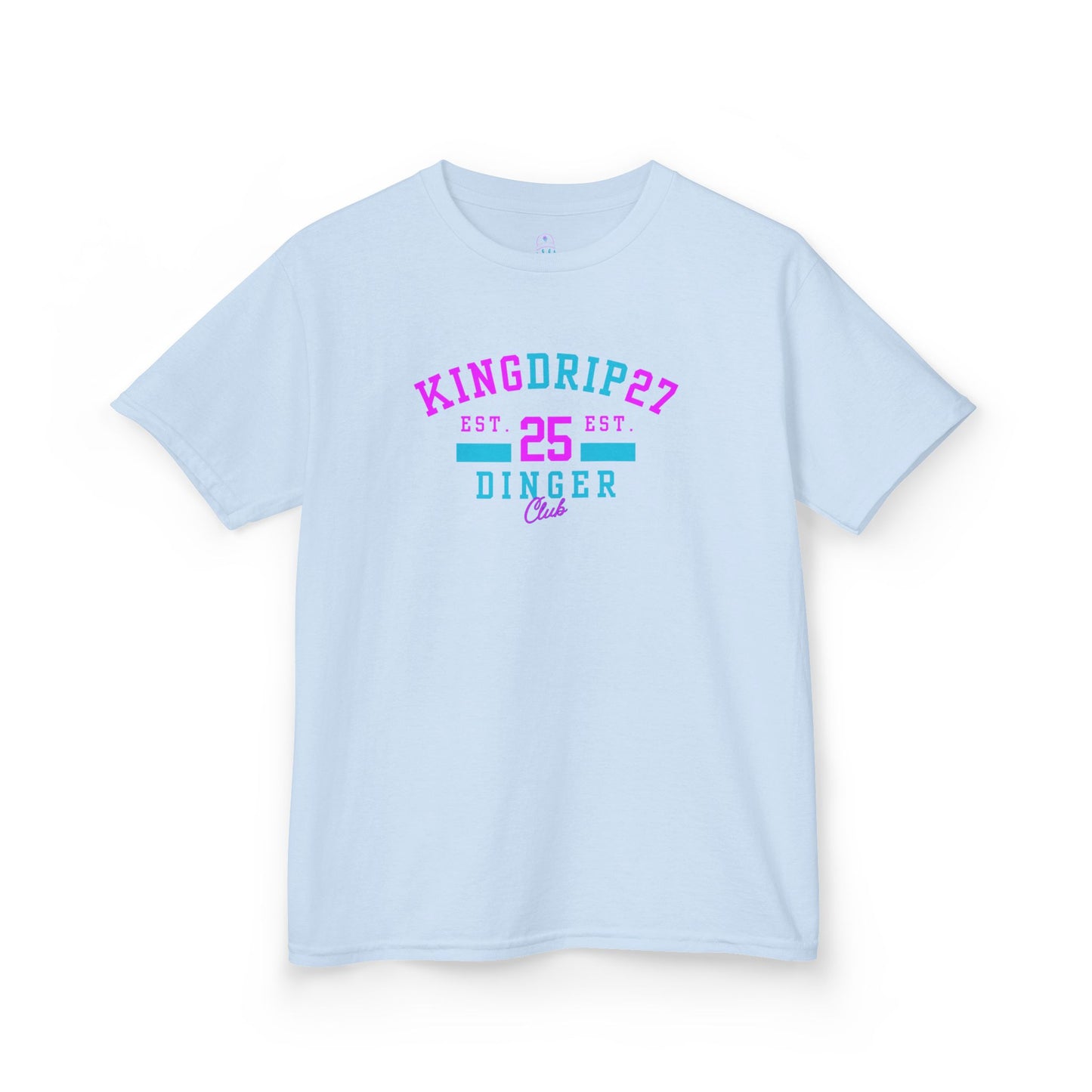 Kids Heavy Cotton Tee - KINGDRIP27 Dinger Club T-Shirt