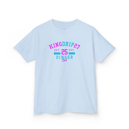 Kids Heavy Cotton Tee - KINGDRIP27 Dinger Club T-Shirt