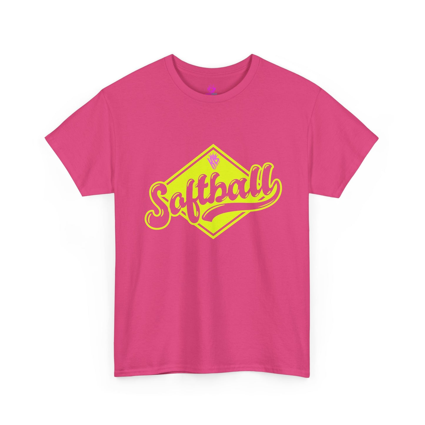 King Drip 27 Pink Bubble Gum Softball T-Shirt Unisex Heavy Cotton Tee - Personalize Your Name and Number