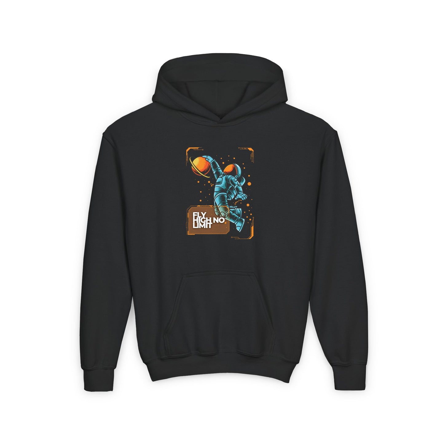 Youth Heavy Blend Hooded Sweatshirt Fly High