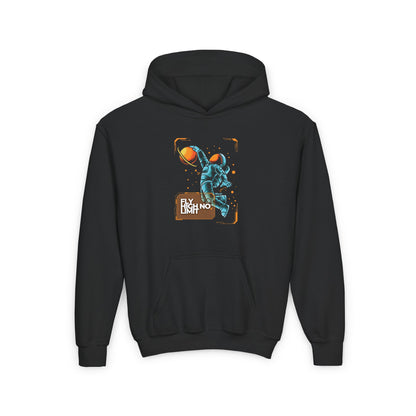 Youth Heavy Blend Hooded Sweatshirt Fly High