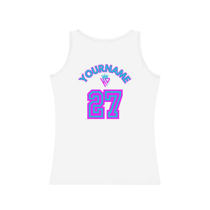 Customizable Women's Baseball Mom Tank Top - Sporty & Stylish