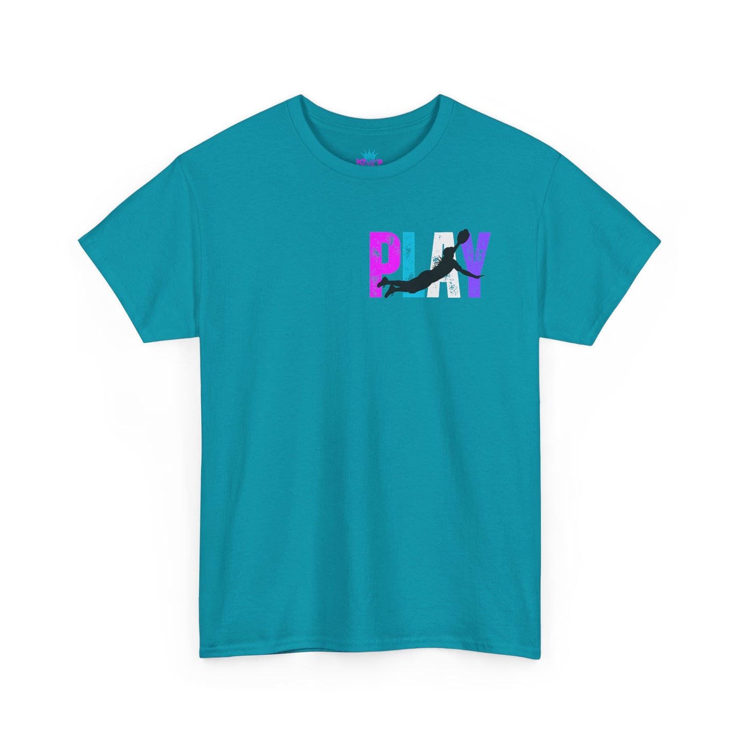 Unisex Heavy Cotton Tee King Drip "Softball Fly" Edition