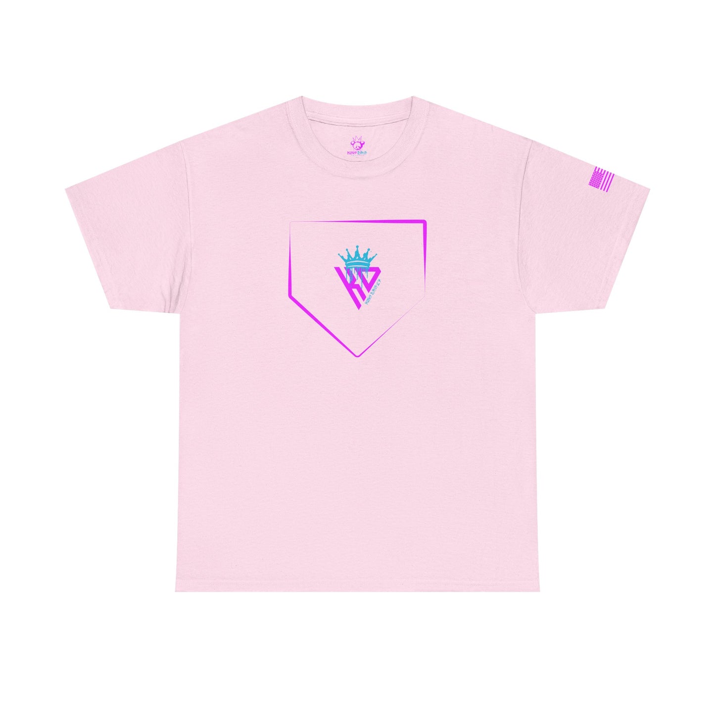 King Drip 27 Softball Drip T-Shirt Unisex Heavy Cotton Tee