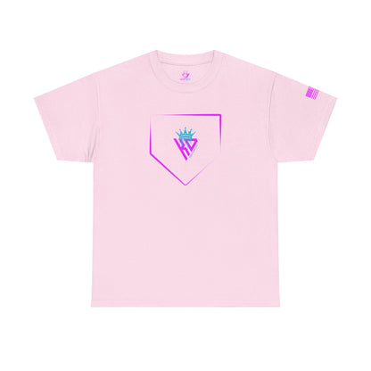 King Drip 27 Softball Drip T-Shirt Unisex Heavy Cotton Tee